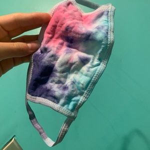 tie - dye face mask kids